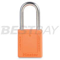 410系列Xenoy橙色工程塑料安全锁（同花钥匙）