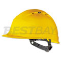 代尔塔 QUARTZ I 石英1型抗紫外线安全帽 透气 黄色