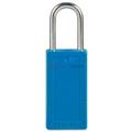 411系列Xenoy青色工程塑料安全锁（同花钥匙/长锁钩）