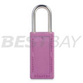 411系列Xenoy紫色工程塑料安全锁（不同花钥匙）