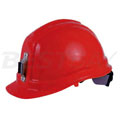 红色无瓦斯矿工安全帽