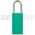 411系列Xenoy绿色工程塑料安全锁（同花钥匙/长锁钩）