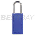 411系列Xenoy蓝色工程塑料安全锁（不同花钥匙）