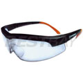 S600A透明镜片黑色镜体加强抗刮痕防护眼镜